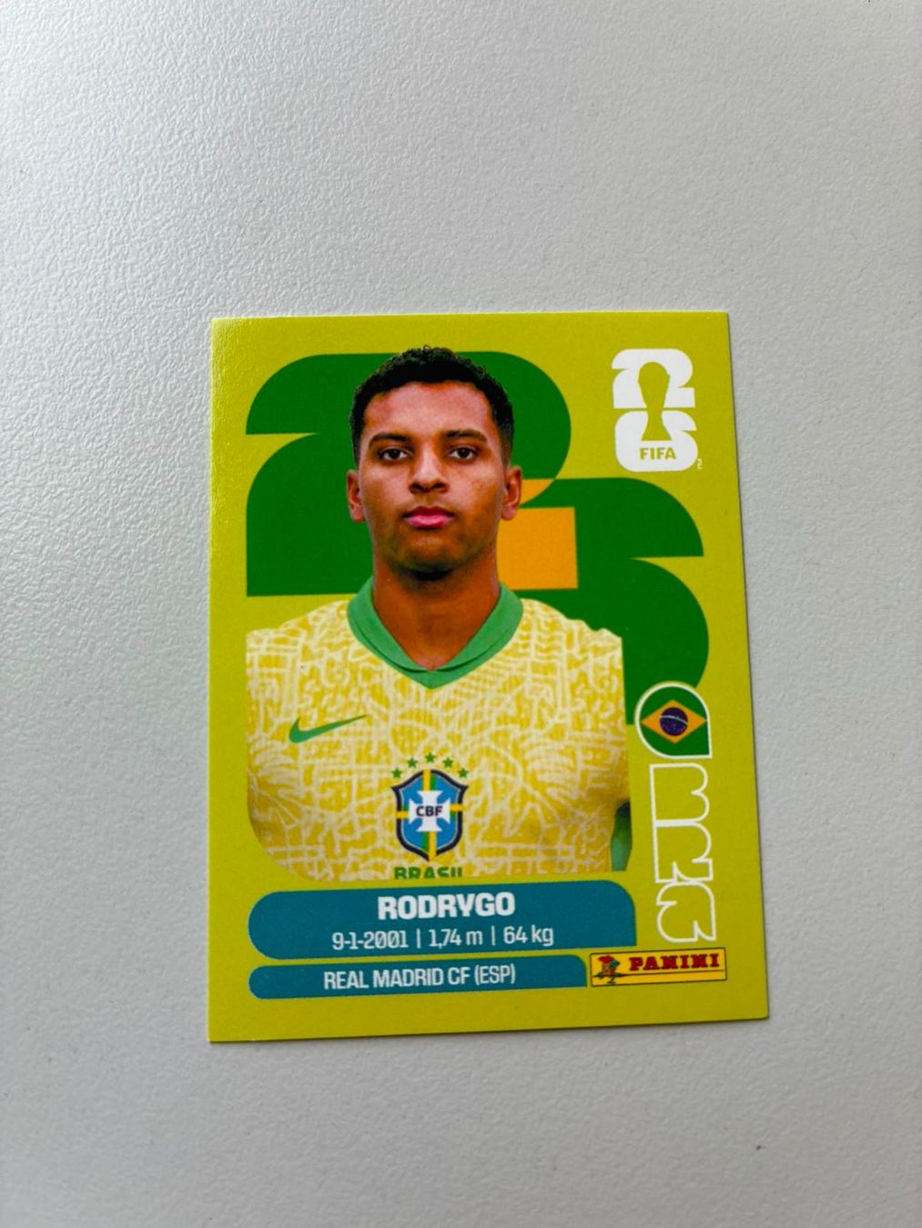 Panini Carte collezionabili: Carte panini 2026 - BRA 15 – Nuovo (secondo la descrizione) da La Neuveville venduto da Ibo2300