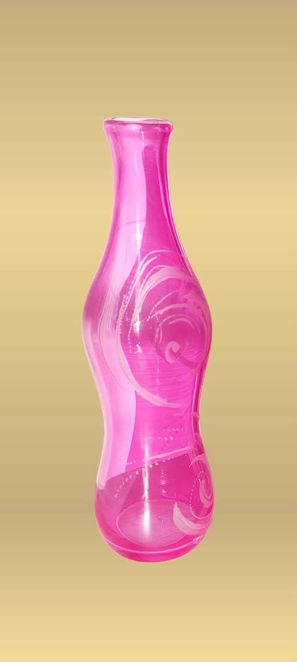 Vasi & Recipienti: Pinke Glasvase, Dekoglas – Nuovo (secondo la descrizione) da Aarburg venduto da Glitzerzauber