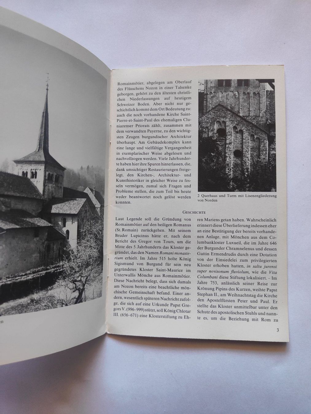 Libri: Schweizerische Kunstführer Ref. Kirche Romainmôtier VD – Usato da Langendorf venduto da zvonu161 2