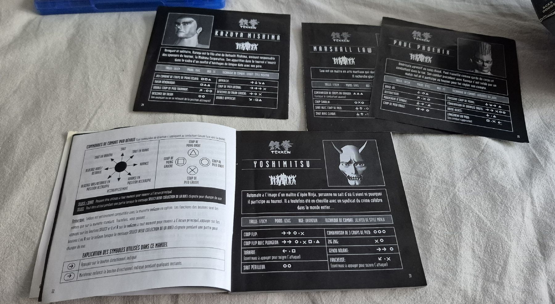 Sony Giochi: TEKKEN PS1 1995 RETRO 1ST EDITION  MULTILANGUAGES DE FR EN – Usato da Grand-Lancy venduto da luc111 8