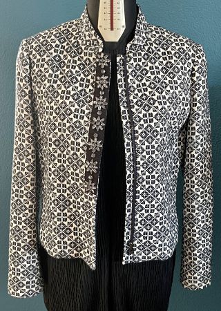 Tory Burch Jacke Damen mit Kristall-Applikationen Grösse XS