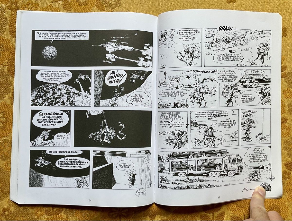 BD: Franquin: Schwarze Gedanken - Kult Comic – D'occasion à Endingen par nathan05 7