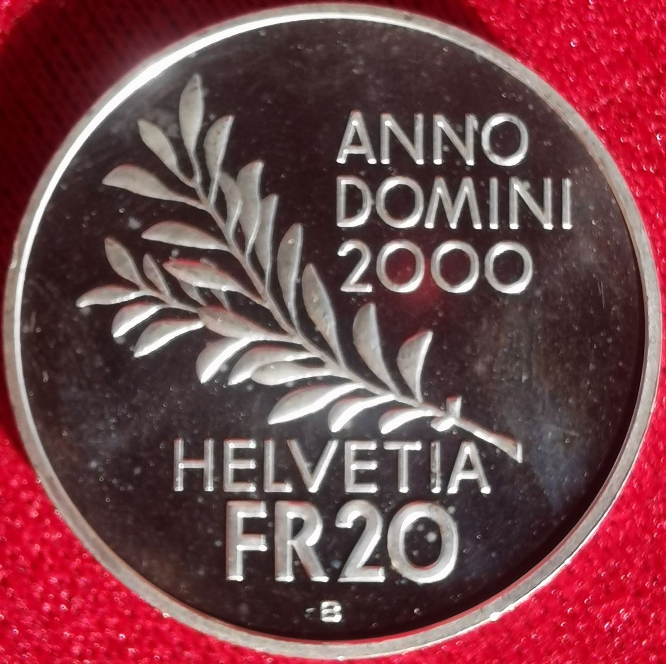 Tutti le monete: 20 Franken Pax in Terra 2000 Silber – Usato da Küssnacht am Rigi venduto da Gold_und_mehr