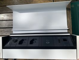 Steckdoseneinh. IB Connect SUPRA 2x Typ 13 1x USB-A/C 1x RJ