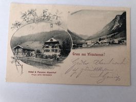Gruss aus Weisstannen - Hotel & Pension Alpenhof 1901