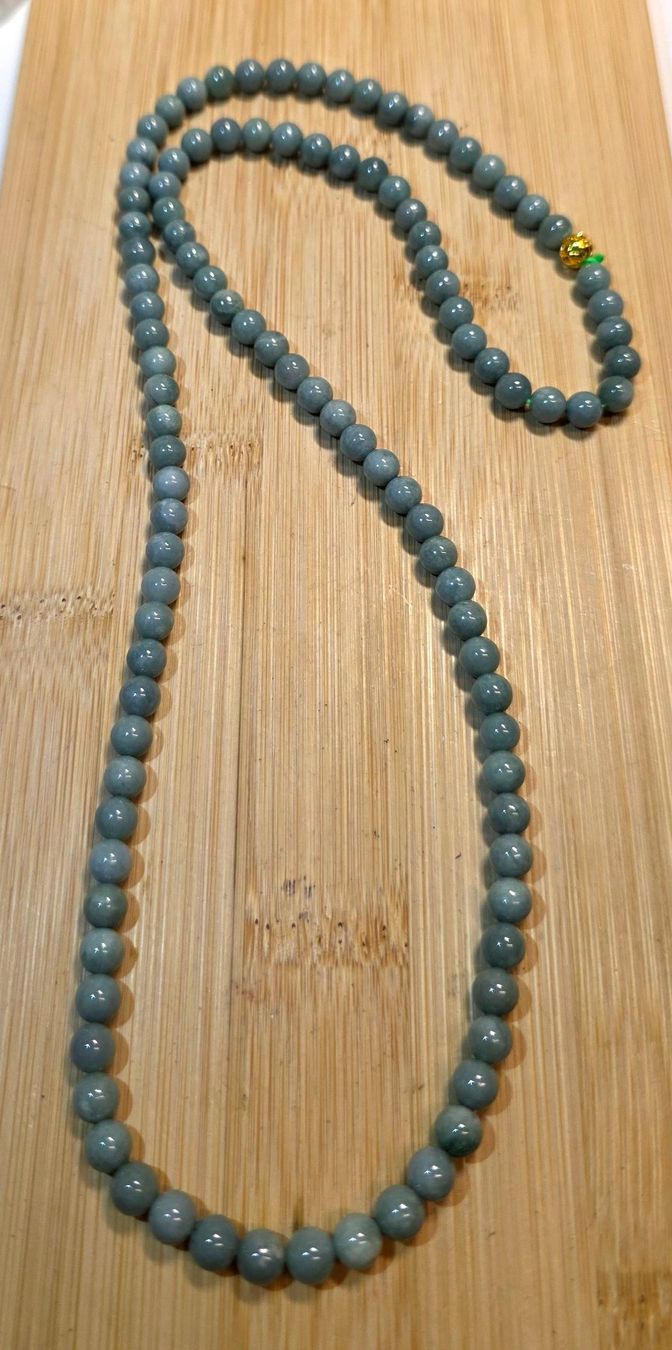 Minerali & Pietre curative: Jadeite Halskette – Nuovo e nell'imballaggio originale da Matzingen venduto da Shay_Crystalz 1