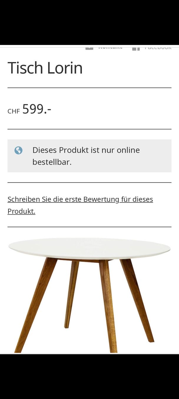 Livique Tavoli: Livique Tisch rund – Usato da Bern venduto da Leali_71