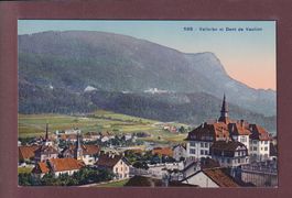 VALLORBE - Collège - Dent de Vaulion
