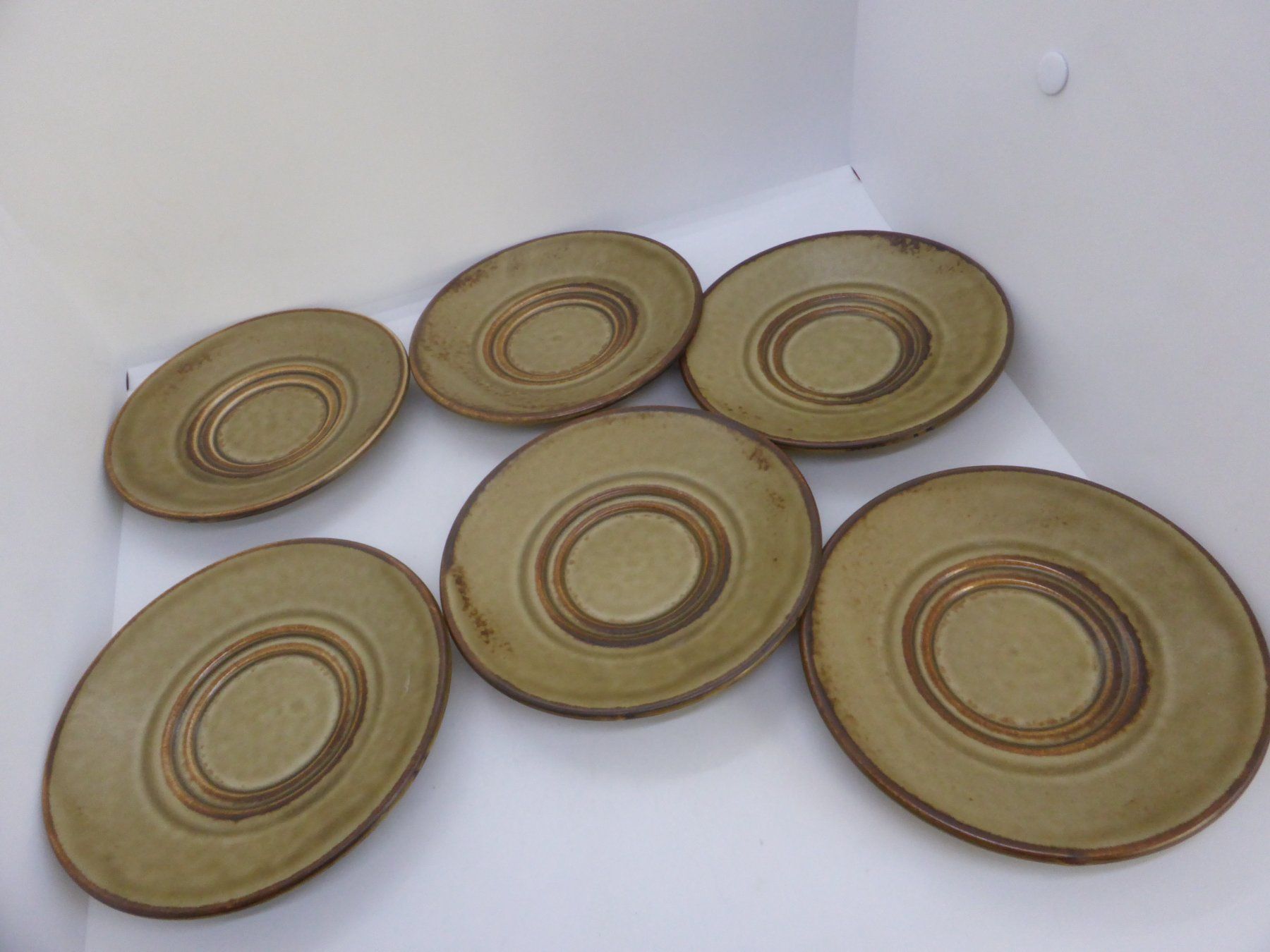 Tassen: Langenthal décor Sahara 6 tasses et soucoupes à café – Gebraucht aus Porrentruy von Kim017 6