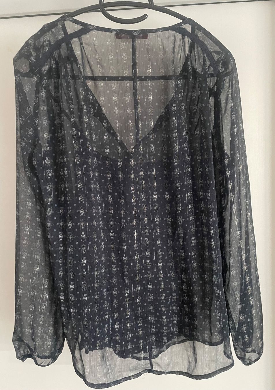 Esprit Camicette: Esprit EDC, Coole halbtransparente Bluse, Grösse XS – Usato da Niederweningen venduto da baghirac 4
