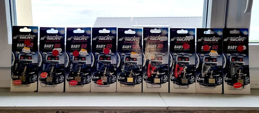 Interruttori: Baby Go Kippschalter Simoni Racing – Nuovo e nell'imballaggio originale da Neunkirch venduto da shrooms 1
