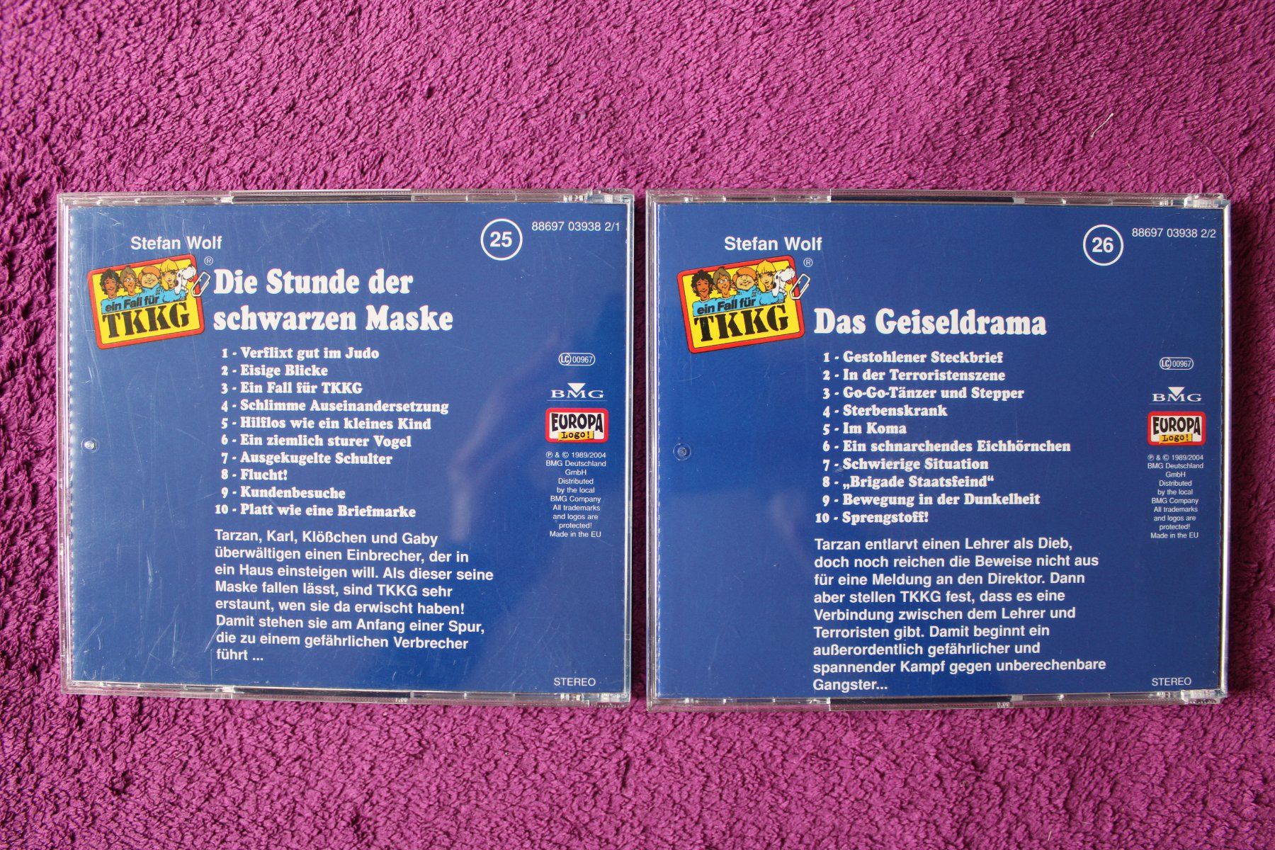 CDs: 6 - TKKG - Hörspiel - CD´s – D'occasion à Müllheim Dorf par Seeeule01 2