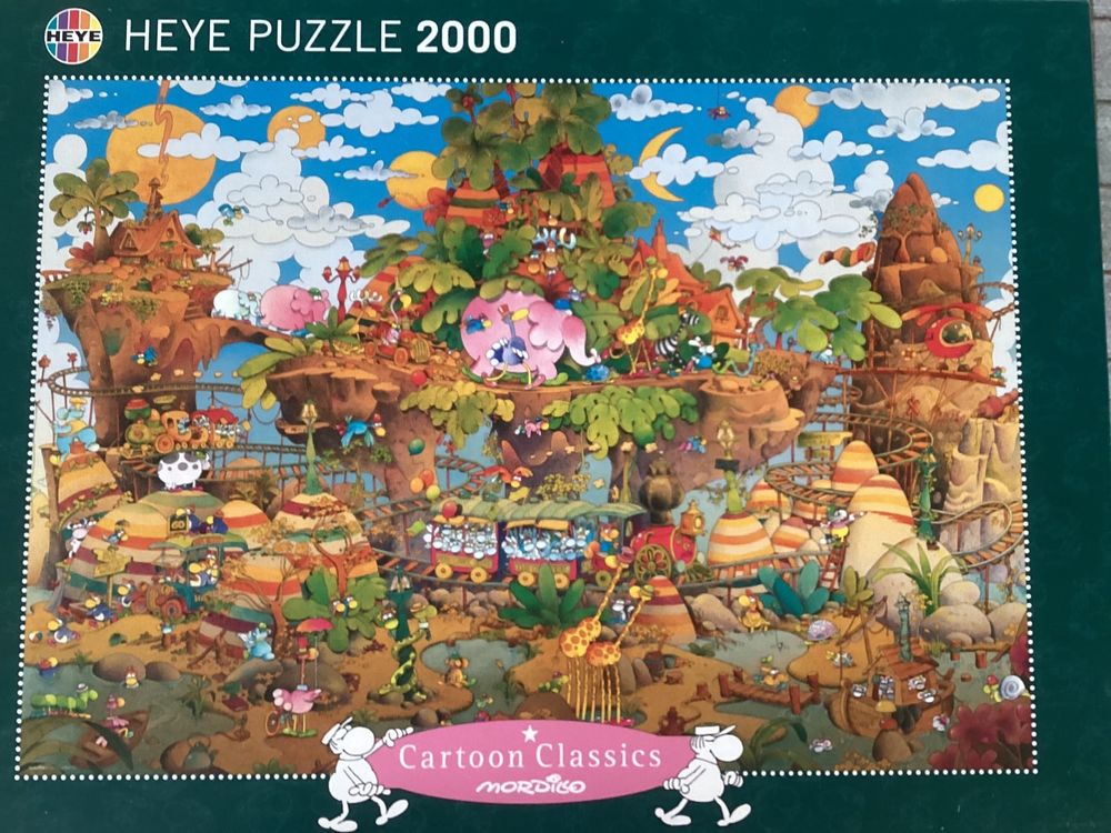 Comic Puzzle 2000 Teile Heye Kaufen auf Ricardo