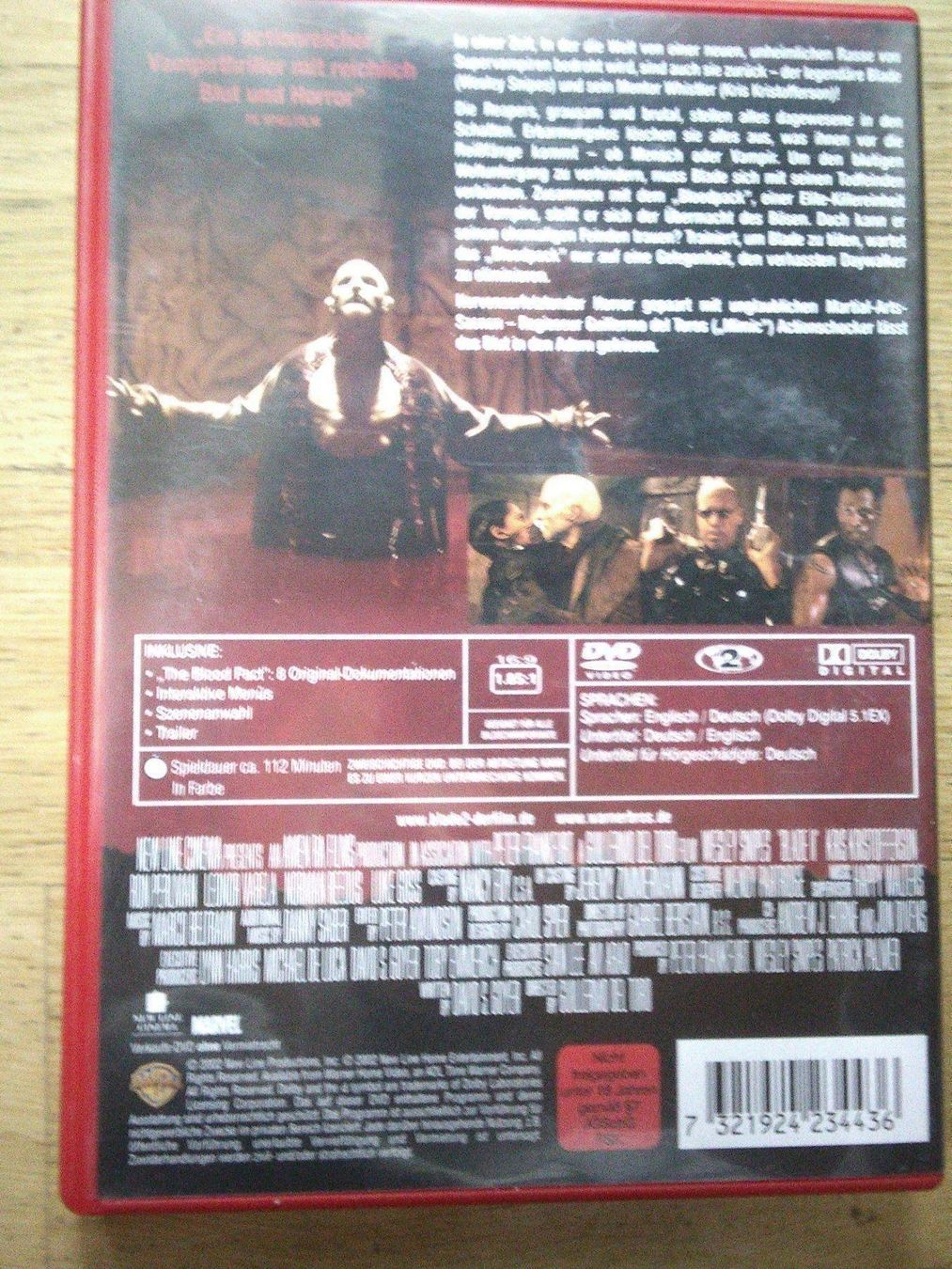 Tutti i DVDs: Blade  (1-3)     > Wesley Snipes <         DE & EN – Usato da St. Gallen venduto da elk2020 4