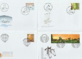CH: FDC - Jahresserie 2008, komplett mit 25 Briefen