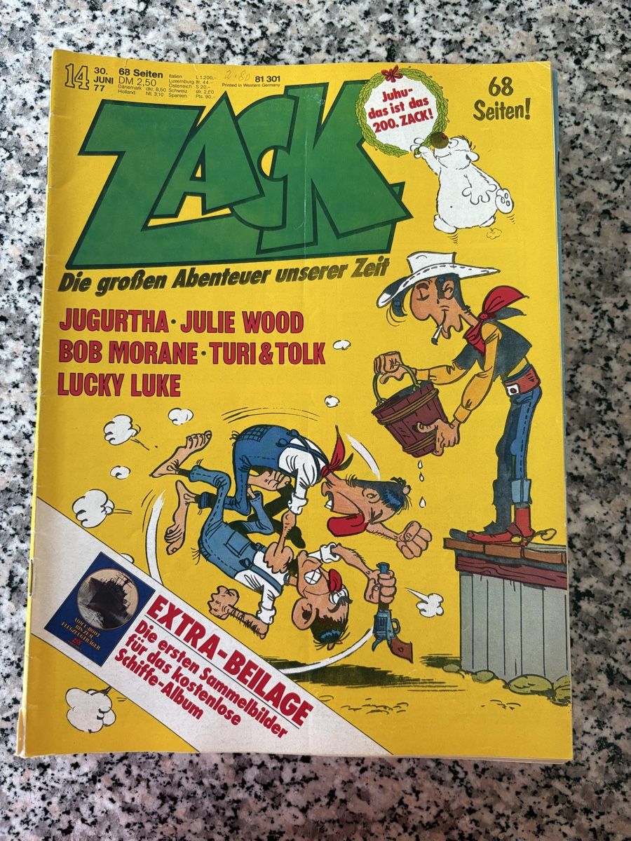 Comics: Zack Comics 1-14 Komplett 16-22 , 25,26 – Gebraucht aus Wangen b. Dübendorf von Antiz1210 9