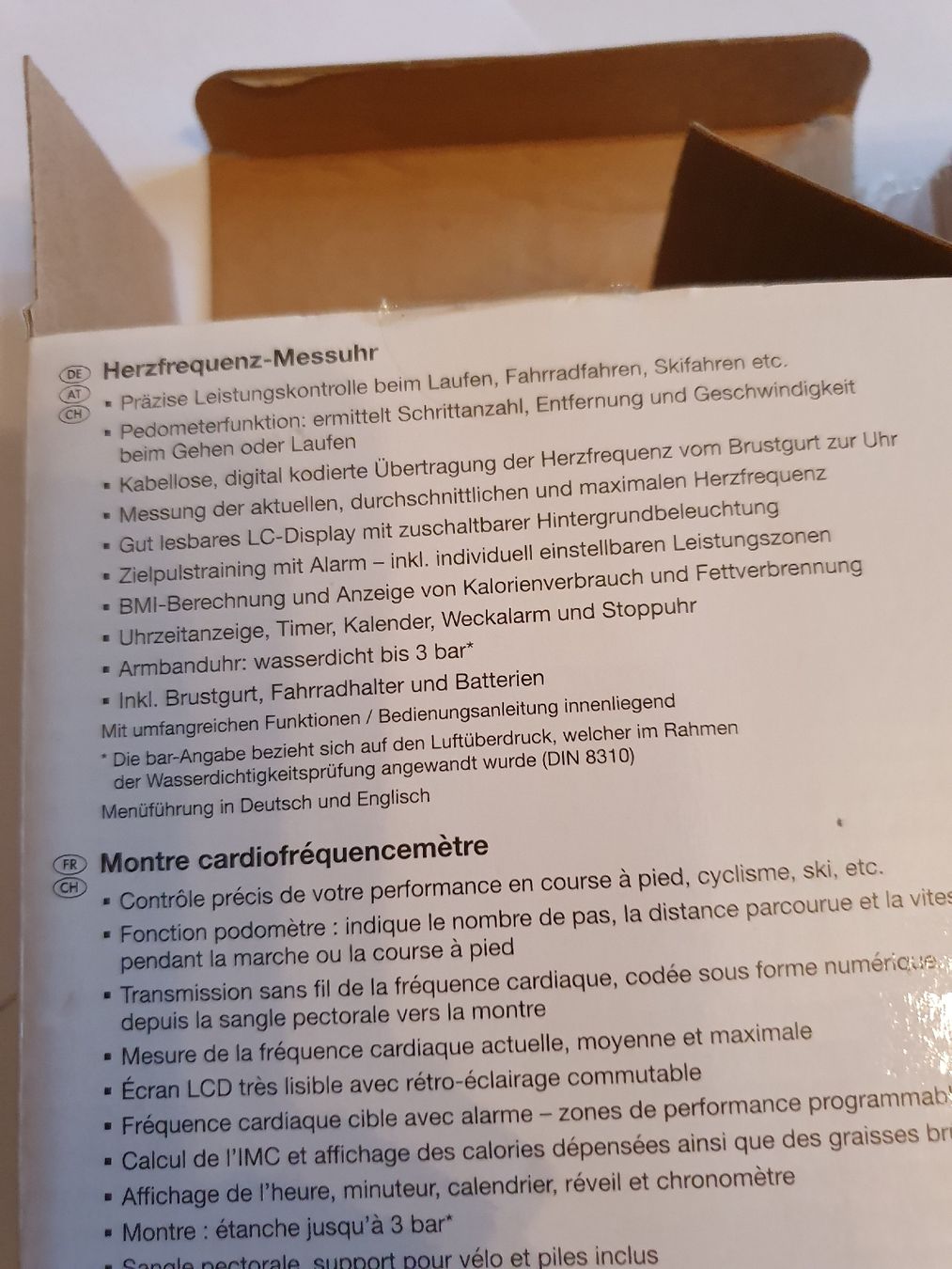 Misurare: Crivit Herzfrequenz-Messuhr – Nuovo (secondo la descrizione) da Einsiedeln venduto da Py 2