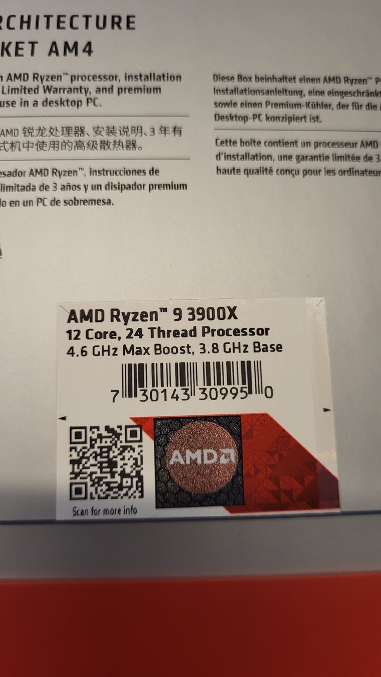 Amd Composants électroniques: AMD Ryzen 9 3900x 12 core – D'occasion à Giebenach par Csoki7-hu 4