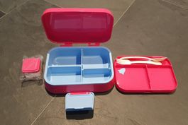 ++ kompakte Lunchbox in rosa / pink ++ NEU ++