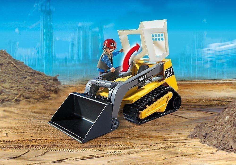 Playmobil Giocattoli: PLAYMOBIL 5471 Ketten-Kompaktlader – Nuovo e nell'imballaggio originale da Beckenried venduto da angel-mountain 2