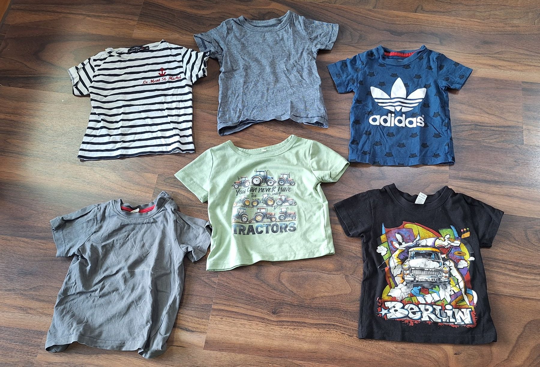 Hemden, T-Shirts & Polos: T-Shirts, 6 Stück, Grösse 86/92 – Gebraucht aus Uster von fofinha-8610