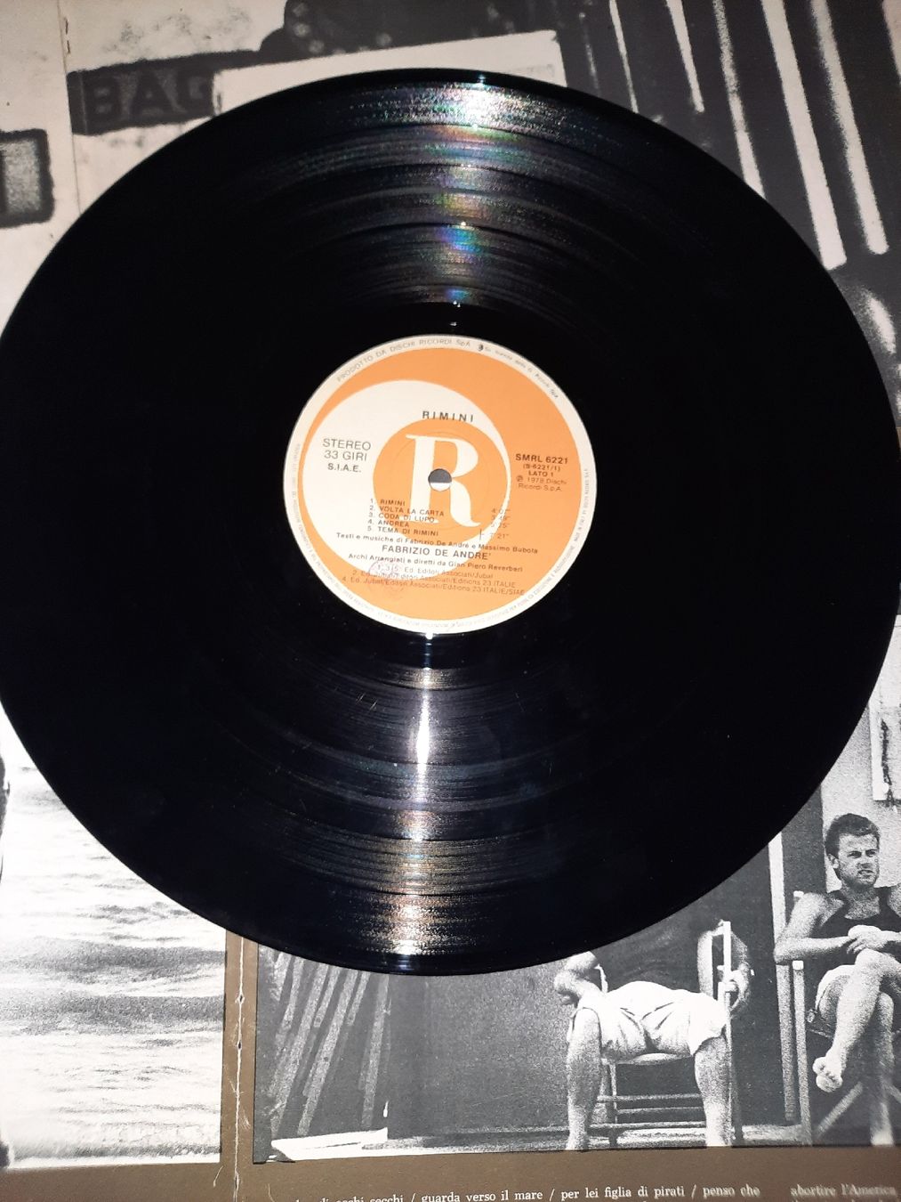 Dischi in vinile: RIMINI Fabrizio de André LP – Usato da Biasca venduto da Old_6blh 2