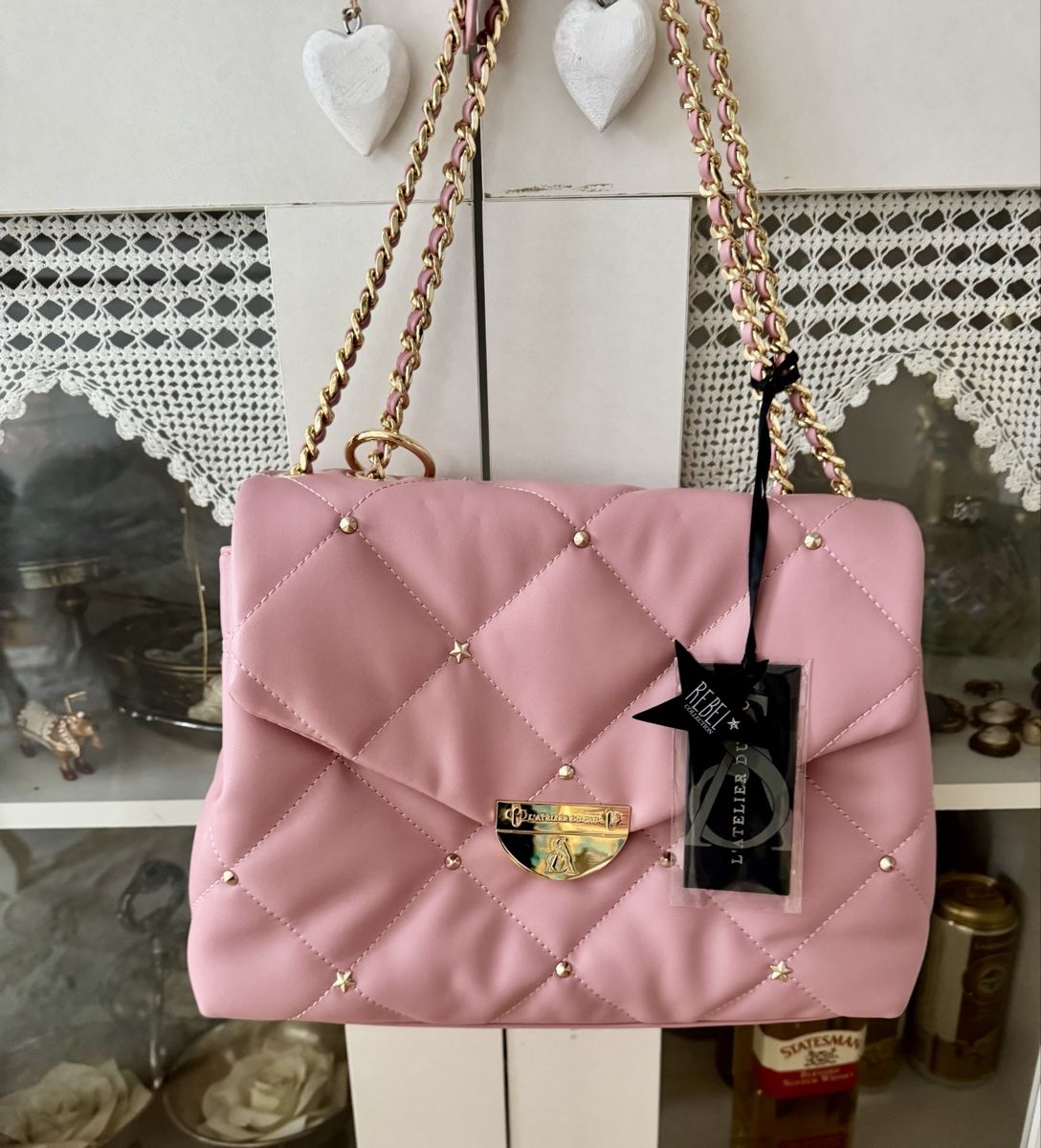 Borse da donna: Rosa Ledertasche neu – Nuovo (secondo la descrizione) da Niederurnen venduto da Chanel40 2