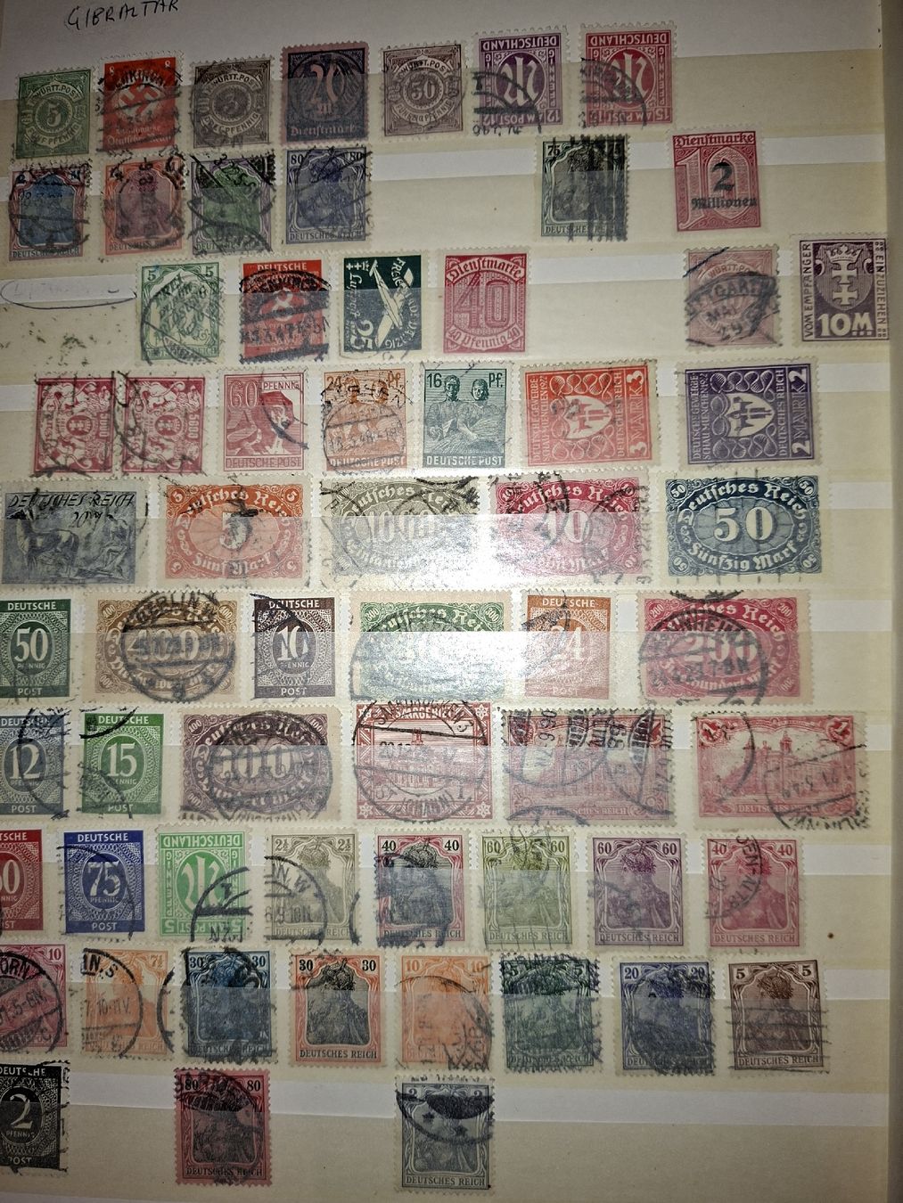 Tous les timbres: Briefmarkensammlung Ausland div – D'occasion à Balgach par SIMEON27 4