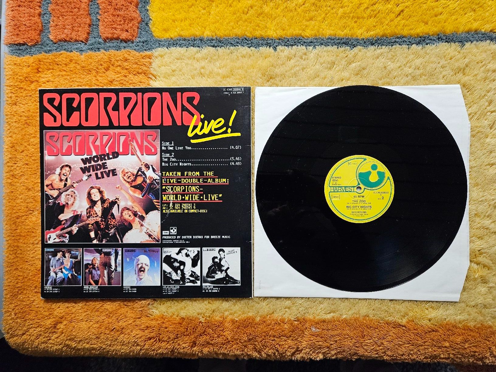 Dischi in vinile: Scorpions Maxi-Single - No One Like You – Nuovo (secondo la descrizione) da Lyss venduto da Alexine 1