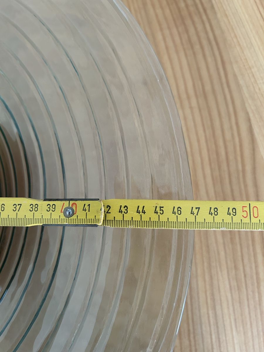 Verres: Schöne Glas-Obstschale rund geriffelt – D'occasion à Herzogenbuchsee par Cbltzr79 3