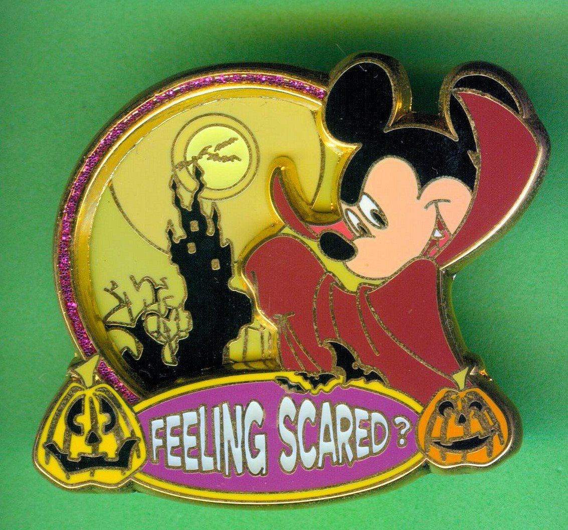 Disney Placchette & Badge: Disney   MICKEY  Halloween – Usato da Winterthur venduto da Sammleroase