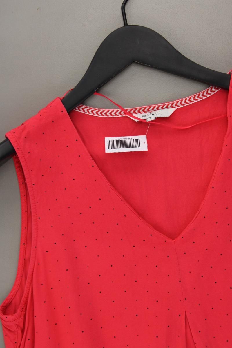 Blusen: Sandwich_ Ärmellose Bluse Gr. 38 rot – Gebraucht aus Neustadt an der Waldnaab von SecondLifeFashion 1