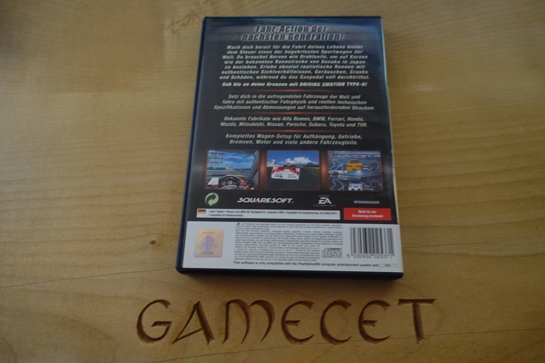Sony Spiele: Driving Emotion Type-S – Gebraucht aus Steinach von Gamecet 2
