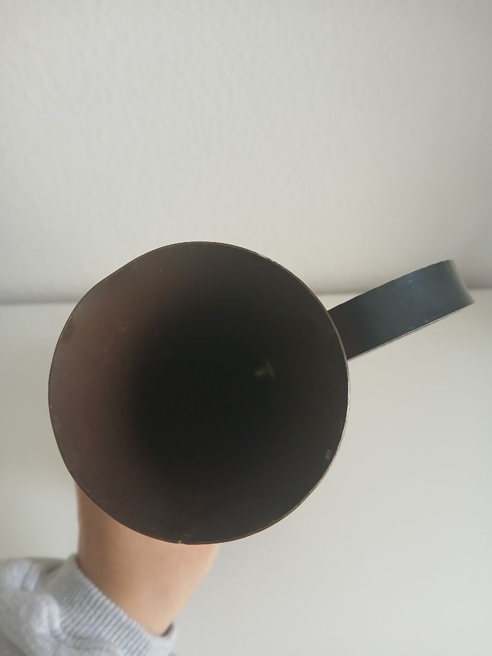 Vasi & Recipienti: Vintage Copper Vase with Handle and Pattern – Usato da Dübendorf venduto da rol_fm6d 2
