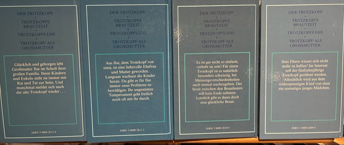 Libri: 4x Trotzkopf – Usato da Rüegsauschachen venduto da ivatug 1