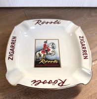 Alter Aschenbecher "Rössli ZIGARREN" Fabrikmodell Porzellan