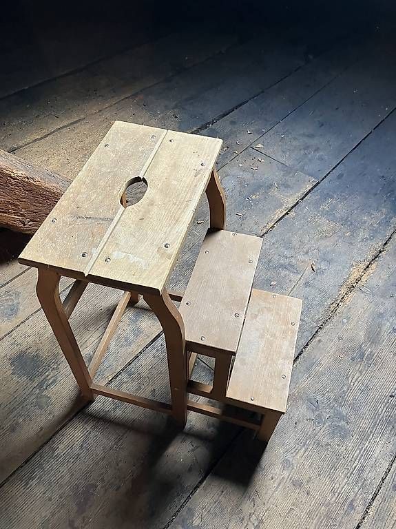 Leitern: Alte Trittleiter aus Holz – Gebraucht aus St. Gallen von tan_nbg5
