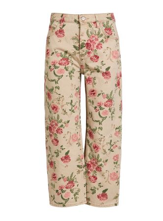 Jeans We The Free Blumenmuster Grösse 26 neuwertig