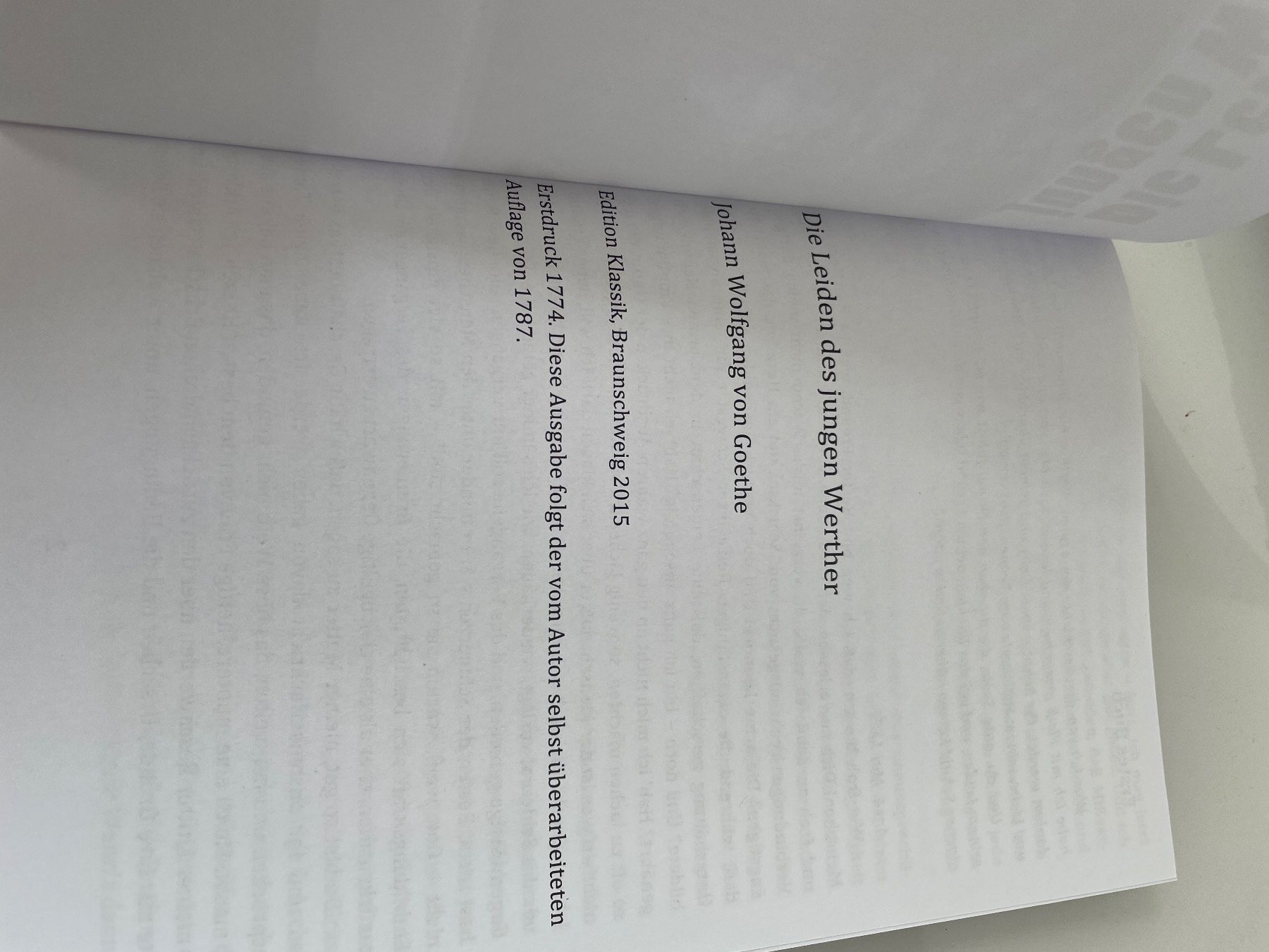 Libri: Die Leiden des jungen Werther – Usato da Zürich venduto da dim_2gbq 1