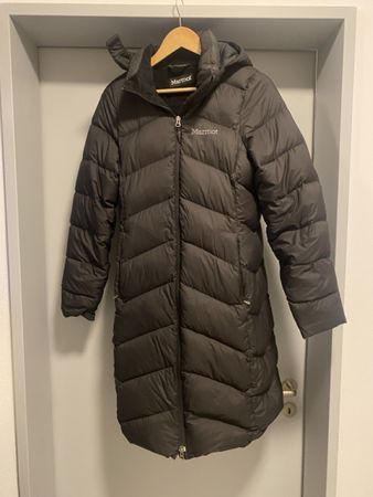 Warm Marmot Women's Down Parka, Black M