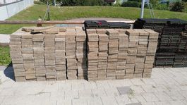 Verbundsteinplatten 20x20cm 32m2