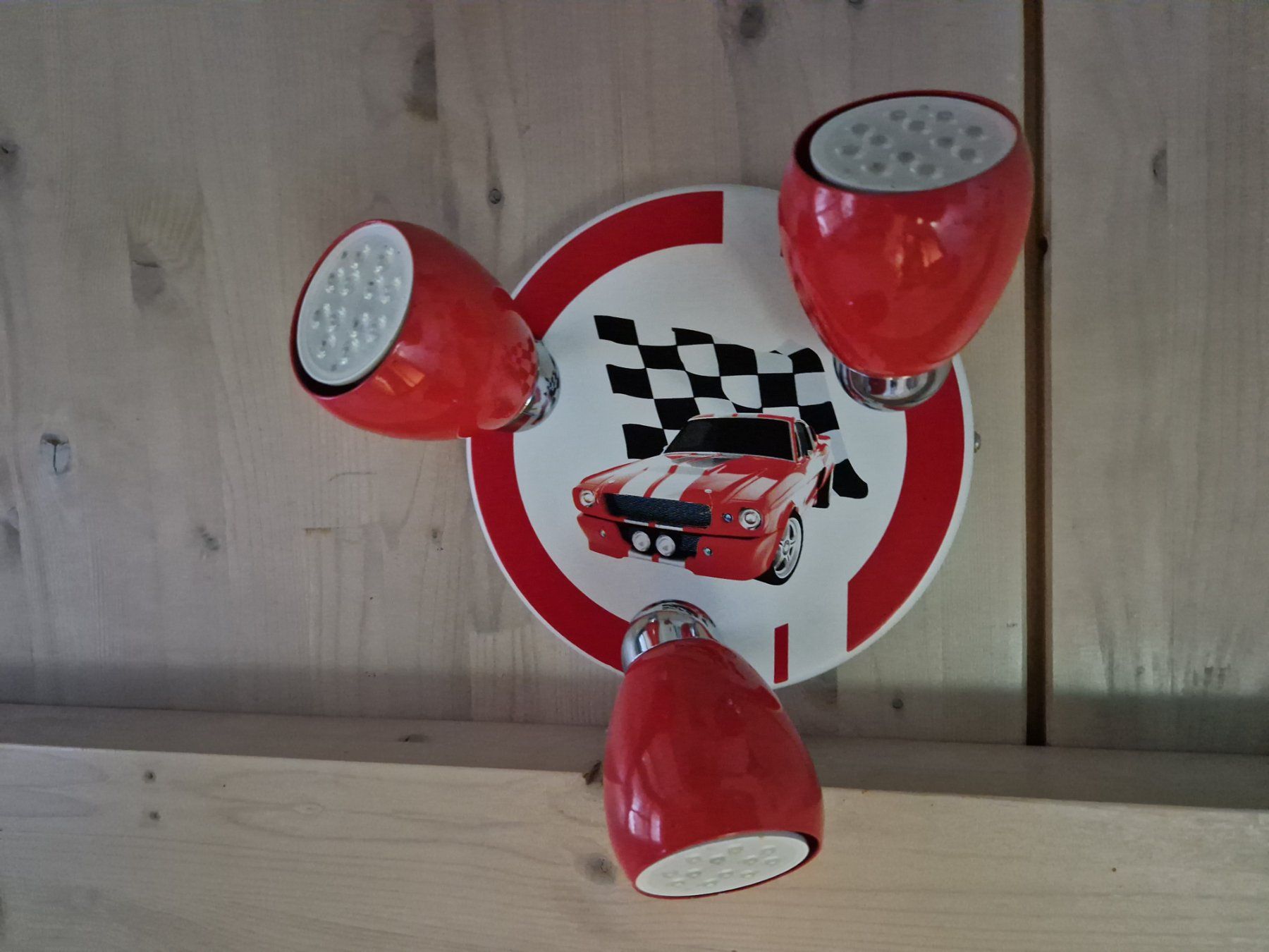 Lampadari & plafoniere: Deckenlampe mit Auto-Motiv, 3-flammig – Usato da Trachslau venduto da schumannmario 2