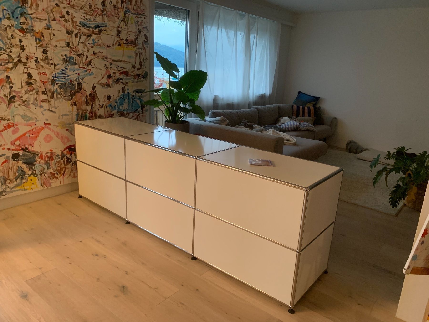 Cassettiere: USM  Praxis Sideboard weiss Lieferung Gratis – Usato da Thun venduto da Thuno6 1
