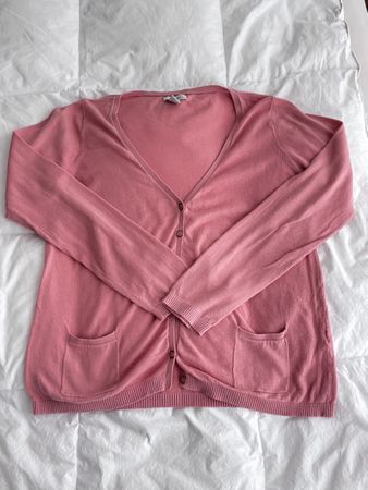 Vintage Sfera Cardigan in Salmon Pink