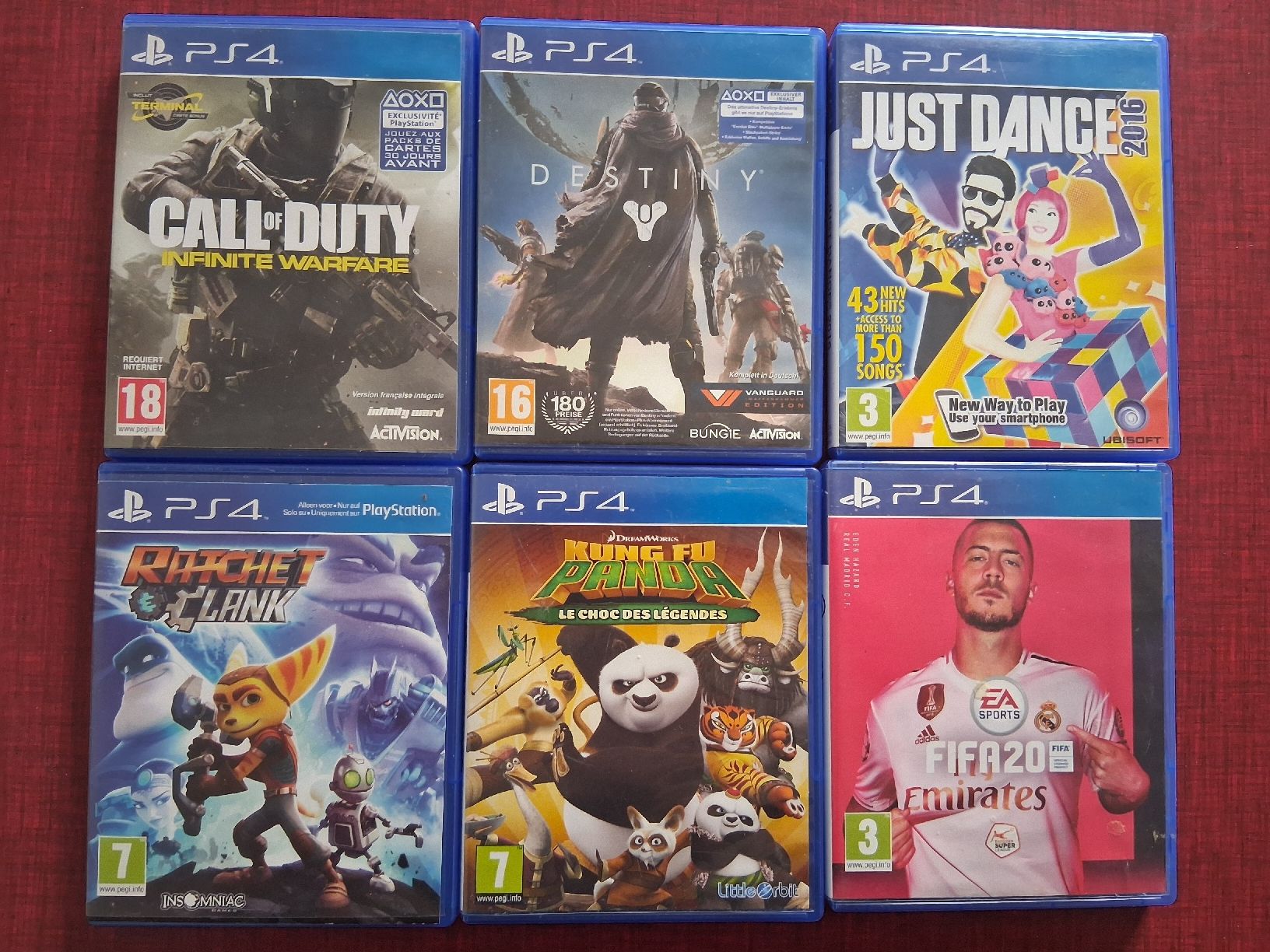 Giochi: Lot de 6 jeux PS4 – Usato da Carouge GE venduto da par_fzg6