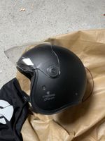 Motorrad Jethelm Caberg Fiber schwarz neuwertig