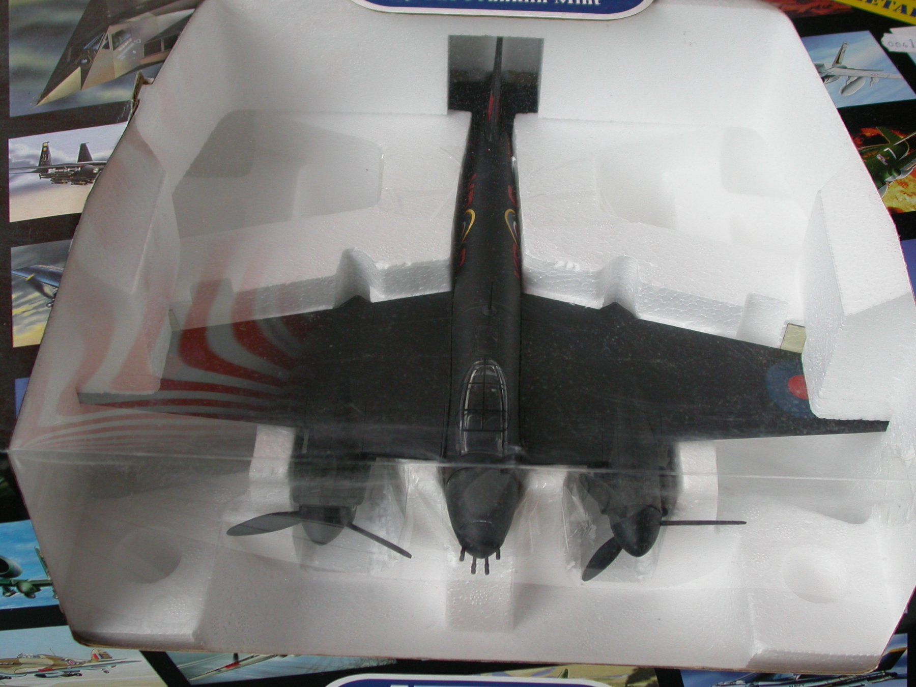 Franklin Mint Kit di modellismo & Modellini statici: DH98 Mosquito Metallmodell 1:48 – Nuovo e nell'imballaggio originale da Zürich venduto da Marcel6887