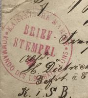 KAISERLICHE MARINE KDO DES 1 SEEBATTALIONS