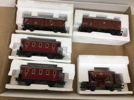 Konvolut H0 Güterwagen historische Personenwagen