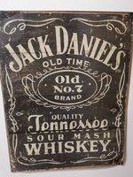 Blechschild Jack Daniels